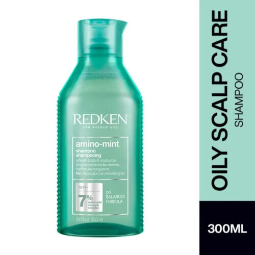 Redken Amino Mint Shampoo For Sensitive & Oily Scalp (300ml) - Picture 3 of 4