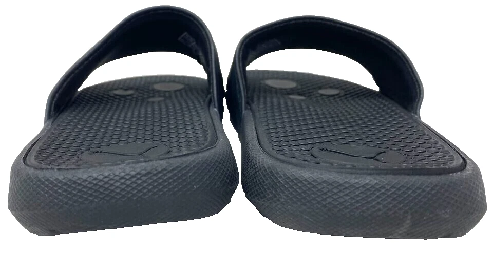 Puma Youth Boy's Cool Cat Interest JR. Slide Sandals Blk/Wht/Red Size:7 110E - Image 4 of 4