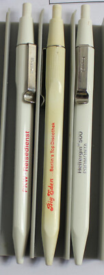 Lot of 3 rOtring - Ballpoint Pens, Promotional Ballpoint Pens, Vintage, Kuli, Kulli (S66)