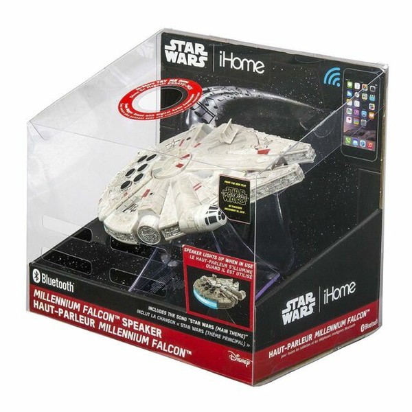 star wars ihome millennium falcon
