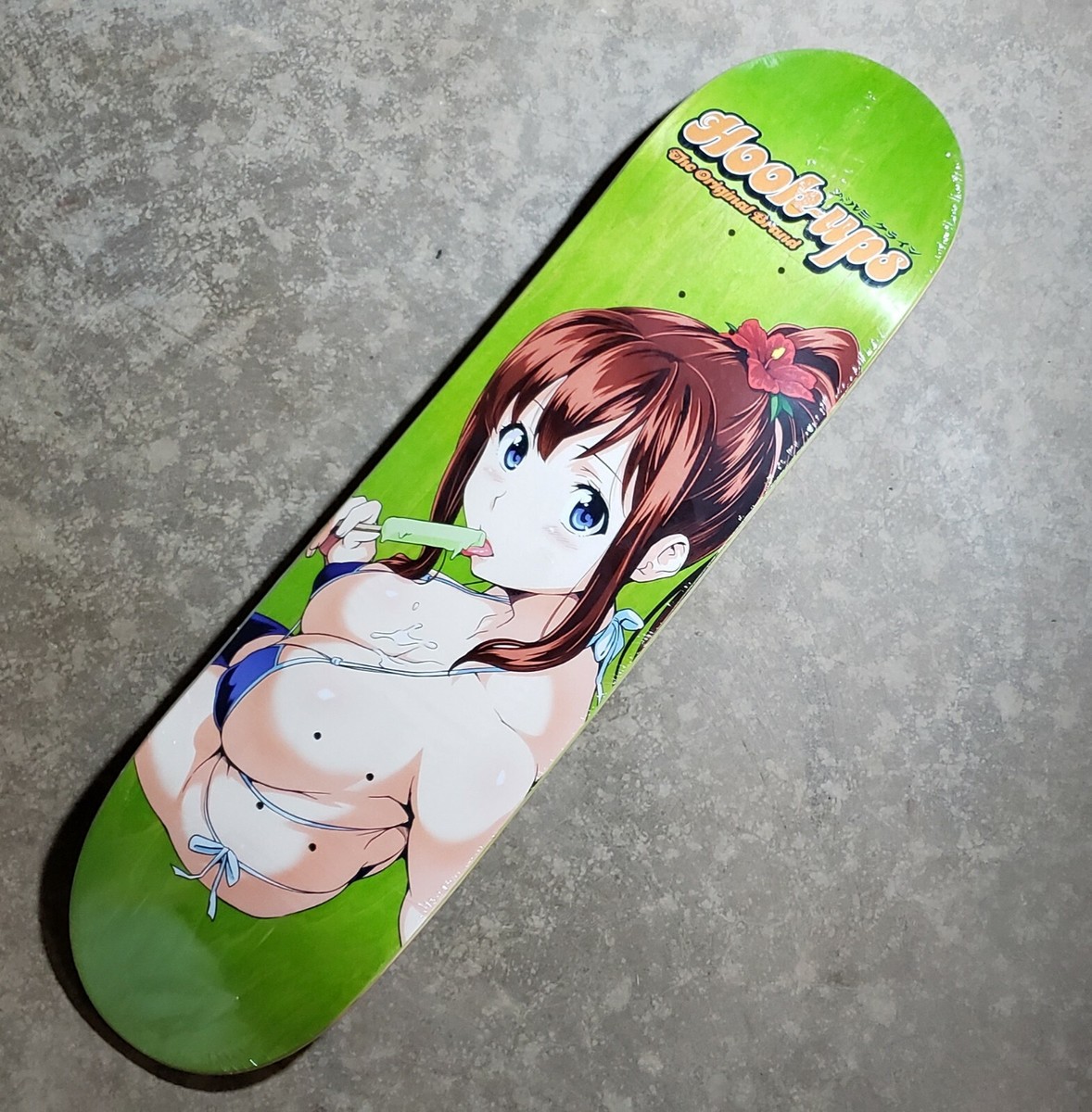 ジェレミークライン Hook-Ups Popsicle Girl Skateboard Deck 8.25 x 32.25 Jeremy