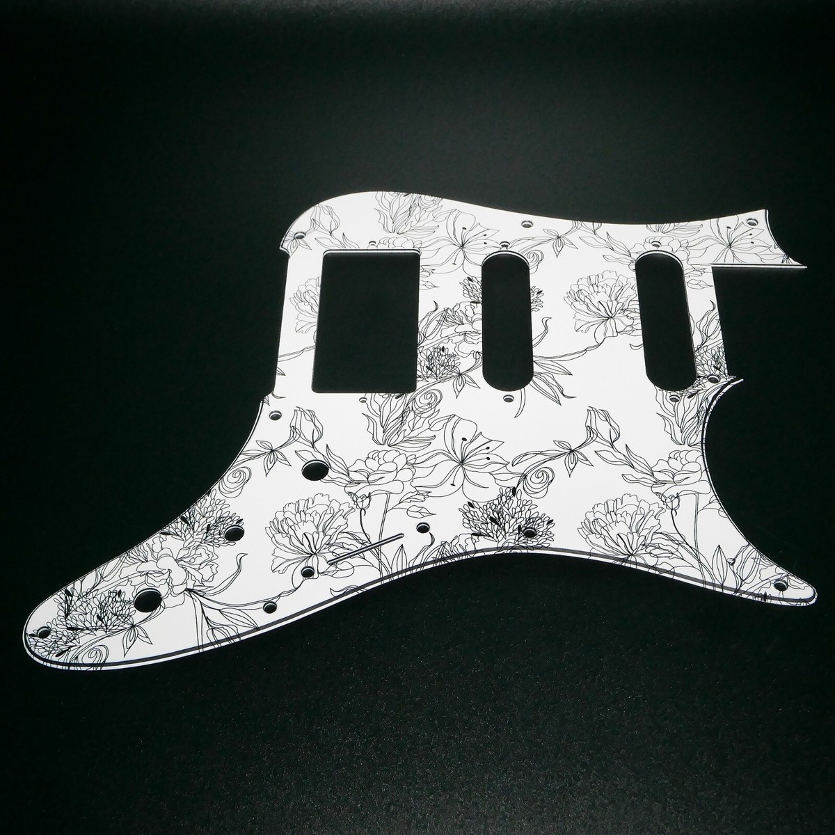 Ibanez AZ Series Pickguard • Floral #7 • Custom Pickguard