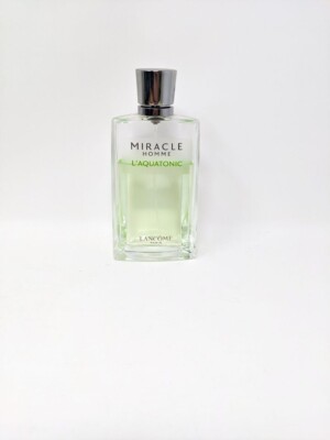  Lancome Miracle Homme L' Aquatonic 125 ML 75% Full Rare and Discontinued 
