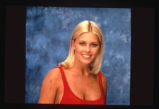 Nicole Eggert Baywatch Busty Red Lifeguard Swimsuit Original 35mm Transparency 