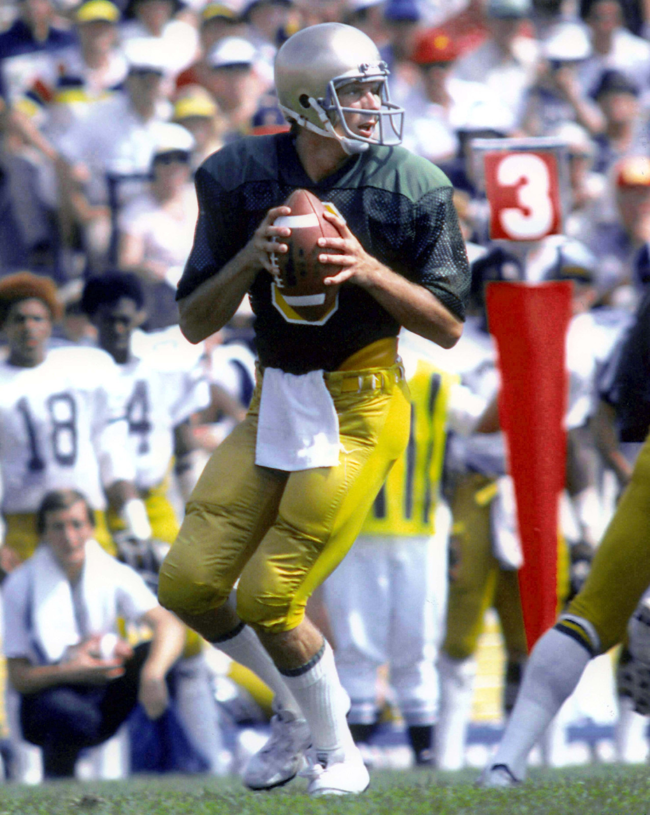 Joe Montana Notre Dame, 8x10 color photo eBay