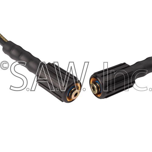 A20107 Black+Decker 25ft 3200 PSI High Pressure Hose Dual 22mm Twist Connections - Picture 3 of 3