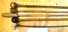 5 Wood Loading / Range / Bench Rifle Cleaning Rods Set Q, Muzzleloader