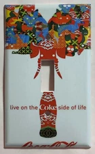 Live on Coke Coca-Cola bottle Light Switch Outlet wall Cover Plate Home Decor