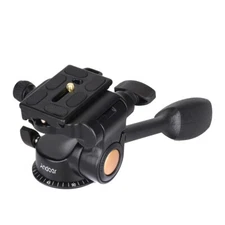 DSLR  Tripod Monopod Ball Head Ballhead + Rocker Arm + Release Plate O5R7