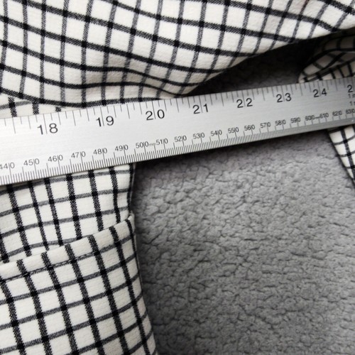 CABI Women's XS Black White Windowpane NWT Long Sleeve Button Blazer Jacket - Picture 12 of 12