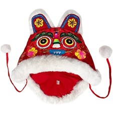 New Year Decorations Tiger Hat Adult Children Winter Warm Headdress Chinese