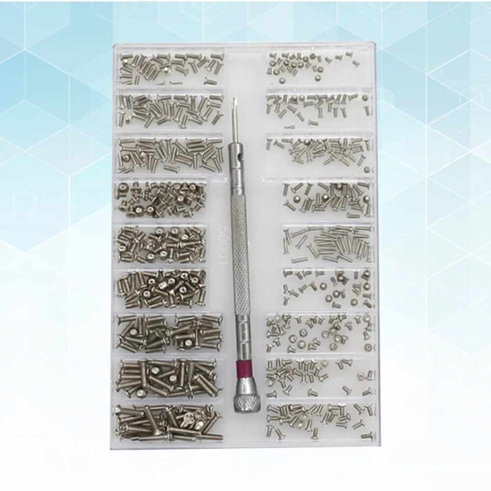 1000pc Micro Screws Kit for Camera and Lens Repair - Image 2 of 4