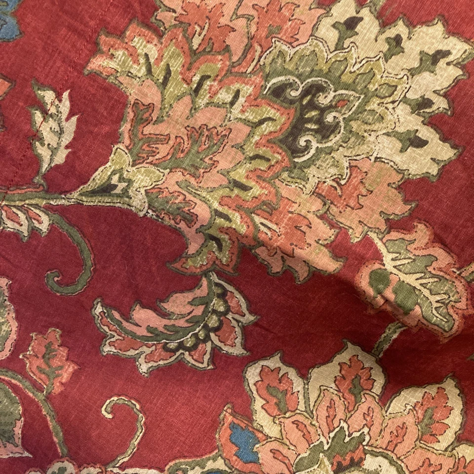 ¡Raro! Ralph Lauren CHAPS Annabelle VALANCE 78” X 17” Bolsillo de varilla Compatible Bonito Foto 3 de 4