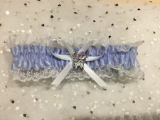 AU Pok mon Sylveon inspired wedding garter Embellishment.Plus Sizes also