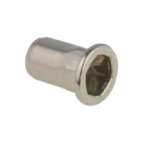 Qty 2 Nutsert M4 Stainless Large Flange Half Hex Smooth Grips 0.5-2.5mm ...