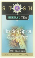 Stash Tea Licorice Spice Herbal Tea, 20 Count Tea Bags In Foil (pack Of 6), on sale Stash Tea Licorice Spice Herbal Tea, 20 Count Tea Bags In Foil (pack Of 6), on sale