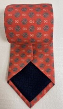 Vineyard Vines Silk Tie Red Boys  Girls Club Custom Collection