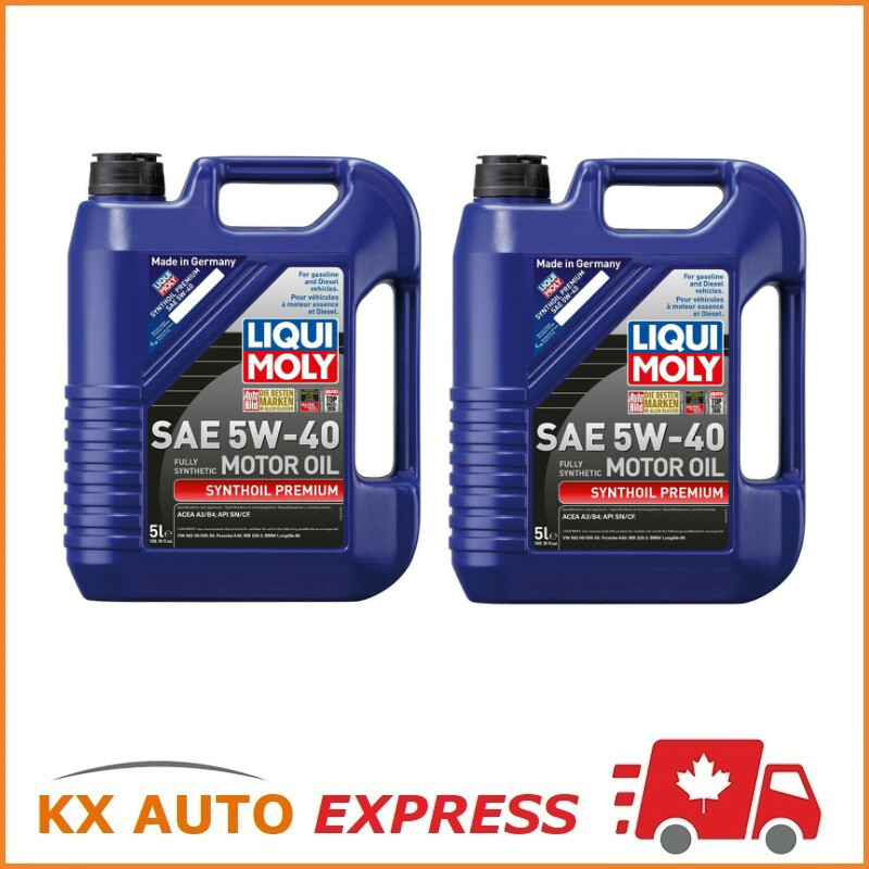 0W40 Synthoil Energy Engine Oil (5 Liter) Liqui Moly LM2050, 58 OFF