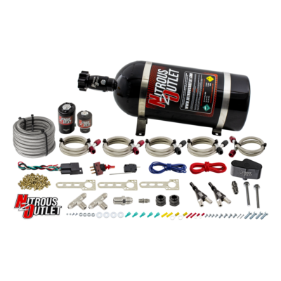 ナルホド 00-10007-10 Nitrous Outlet Dual Nozzle System Fits Nissan 370Z- 10