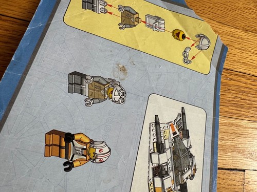 Lego Star Wars Rebel Snowspeeder (4500) Instruction Booklet Only - Picture 3 of 3