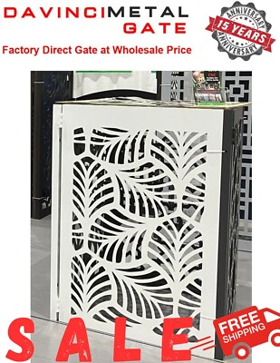 Contemporary modern metal gate, Modern Metal Gate, Custom size Art Pedestrian