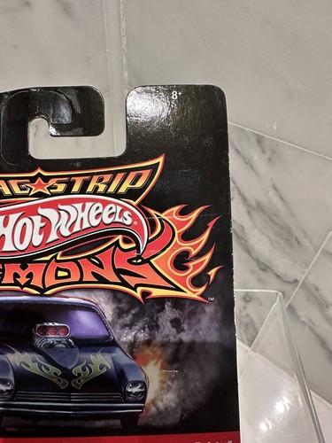 2009 Hot Wheels Dragstrip DEMONS RARE 🔥 70’Plymouth Duster F/C “Tarmac Twister” - Picture 3 of 12