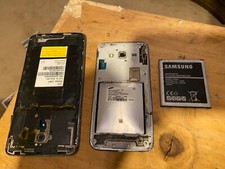 Two cell phones one is Samsung