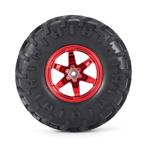 125mm Rim Rubber Tyre Tire Wheel Plastic Hub for 1/10 RC Model HSP HPI RC Part - Picture 6 of 14