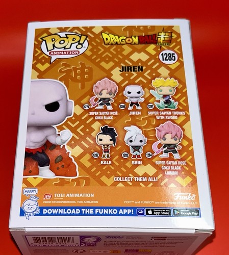 Funko POP! Animazione Dragon Ball Super JIREN (Glow) #1285 Funko Shop Esclusivo - Foto 4 di 7