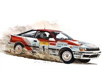 Toyota Celica GT-FOUR ST165 Aoshima 1:24