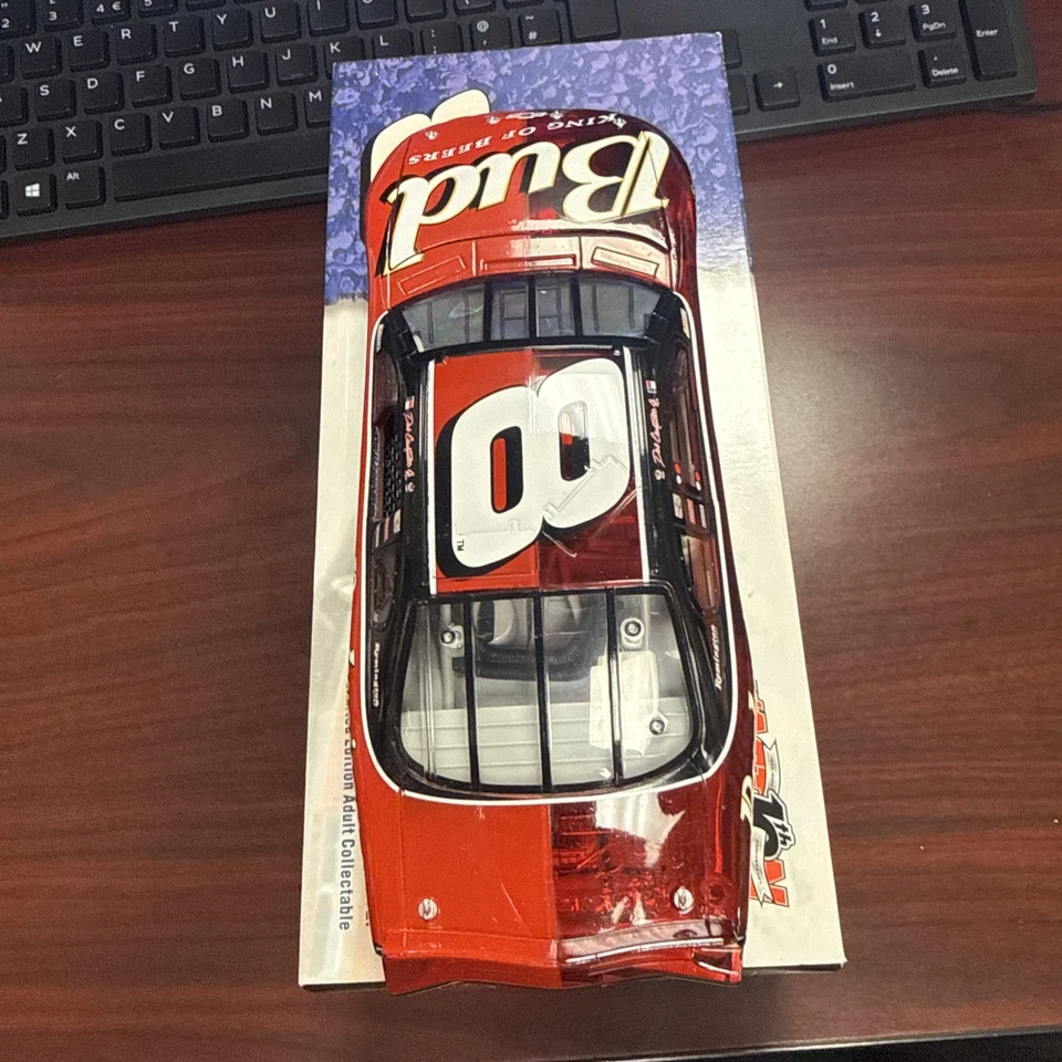 Dale Earnhardt Jr #8 BUDWEISER 2002 1:24 Nascar Clear Diecast Car 1 Of 4500 - Image 4 of 4