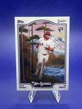 2025 Topps X Bob Ross the Joy of Baseball - Niko Kavadas #97 (RC) Angels
