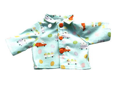 Fits American Girl/Boy 18'' doll Clothes Easter Bunnies in Carrot Cars Shirt 2
