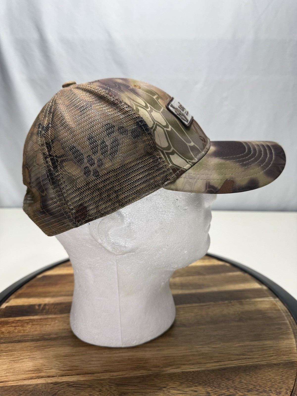Kryptek Logo Patch Strapback Hat Multicolor Camo … - image 2