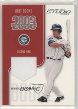 2003 Donruss Studio Player Collection Jerseys /300 Bret Boone 0l2q