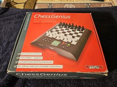 NIB MILLENIUM Chess Genius Computer 2000 Electronic Chess Multilingual Languages