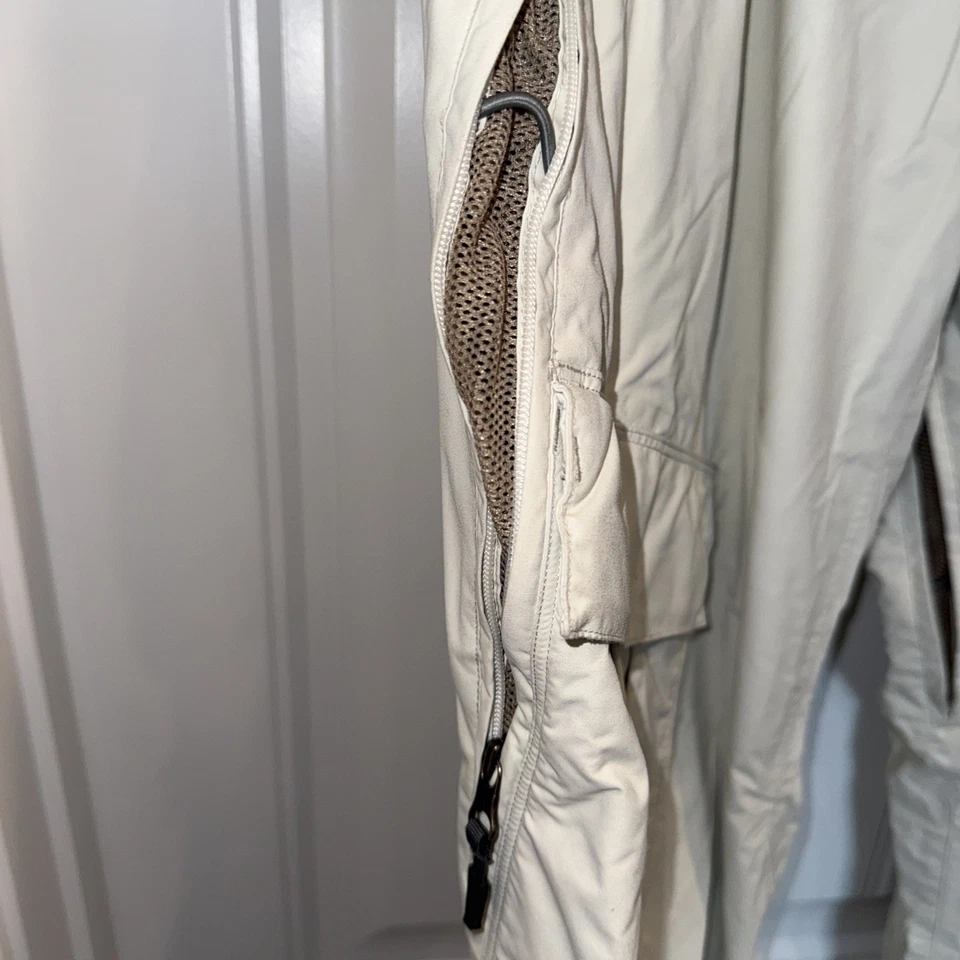 Pantalones Sessions Para Hombres XL Caqui Forrados Serie Summit Nieve Esquí Snowboard Recco Ventilaciones Foto 3 de 4