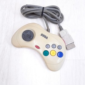 SEGA SATURN console Japan white bundle with 2 controllers, 3 games & memory