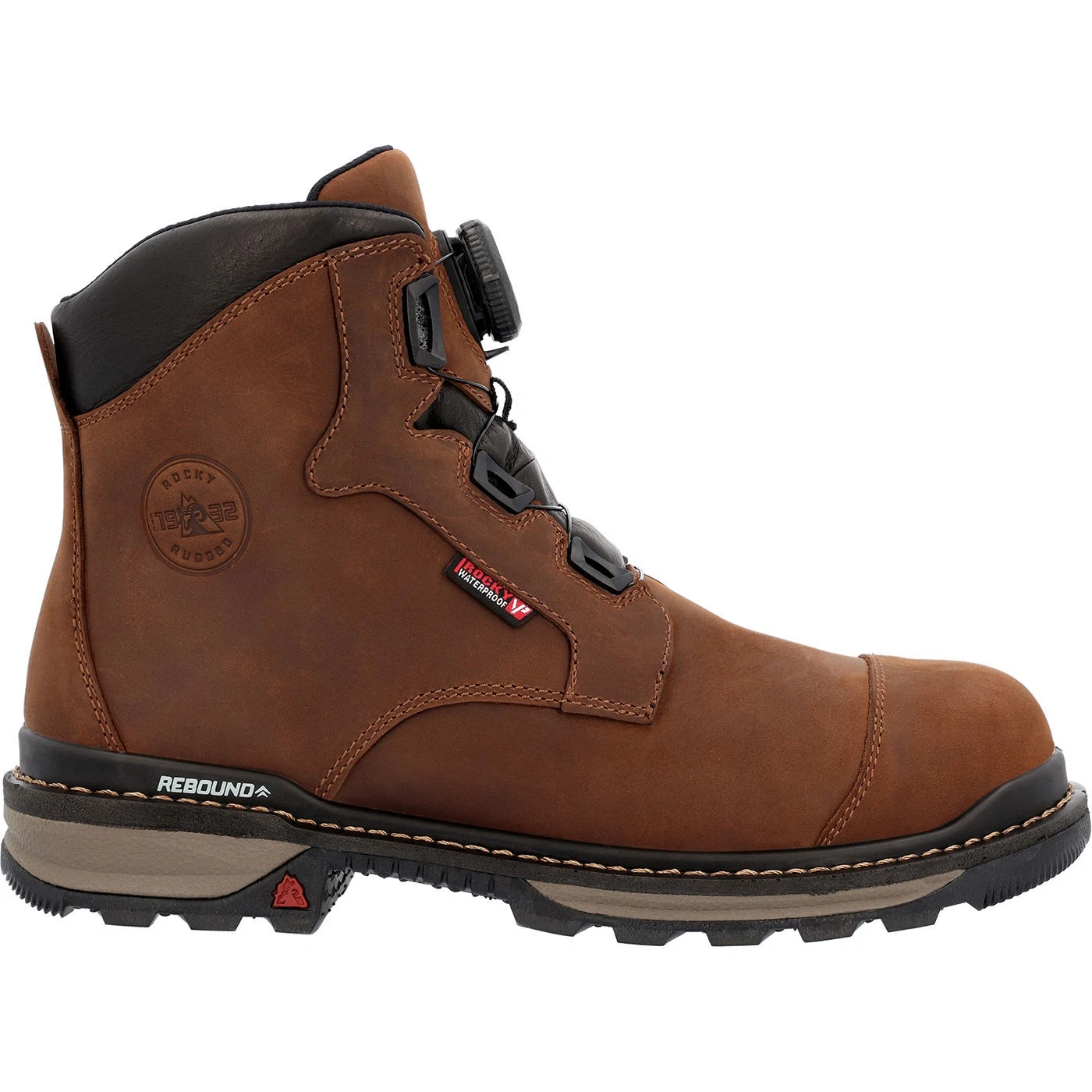 Rocky Rams Horn BOA Composite Toe Waterproof Work Boot - RKK0390, Durable Safety
Opens in a new wind