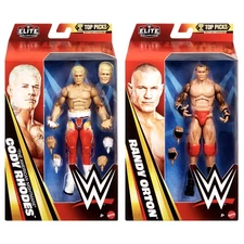 WWE Elite Top Picks 2026 (Wave 1) - Set of 2 (Cody Rhodes & Randy Orton)