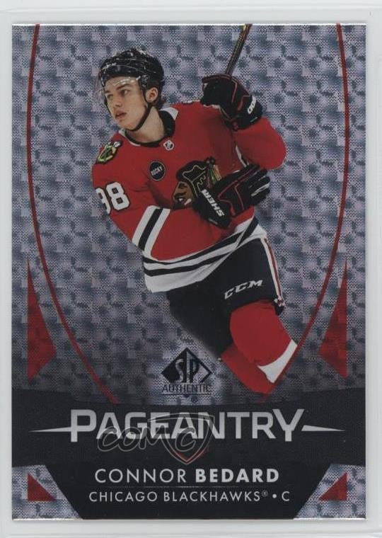 2023-24 SP Authentic Pageantry Connor Bedard #P-61 Rookie RC