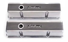 Edelbrock 4263 Elite Ii Series Tall Polished Valve Covers