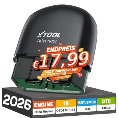 XTOOL AD20 OBD2 Diagnosegerät Auto Check Engine Fehlerspeicher-Lesegerät
