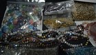 Large Huge Lot Jewelry Making Beads;LazuliCrystlGlassAgateTibetSilverAmethyst — photo 4