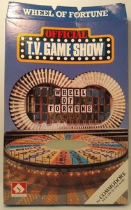 Commodore 64/128 Wheel of Fortune Vintage Retro Box Gaming Computer UNTESTED C64