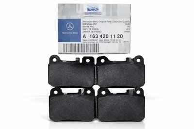 Mercedes W163 ML320 ML350 ML400CDI ML430 ML500 Rear Brake Pad Set 1998-2005 OEM 