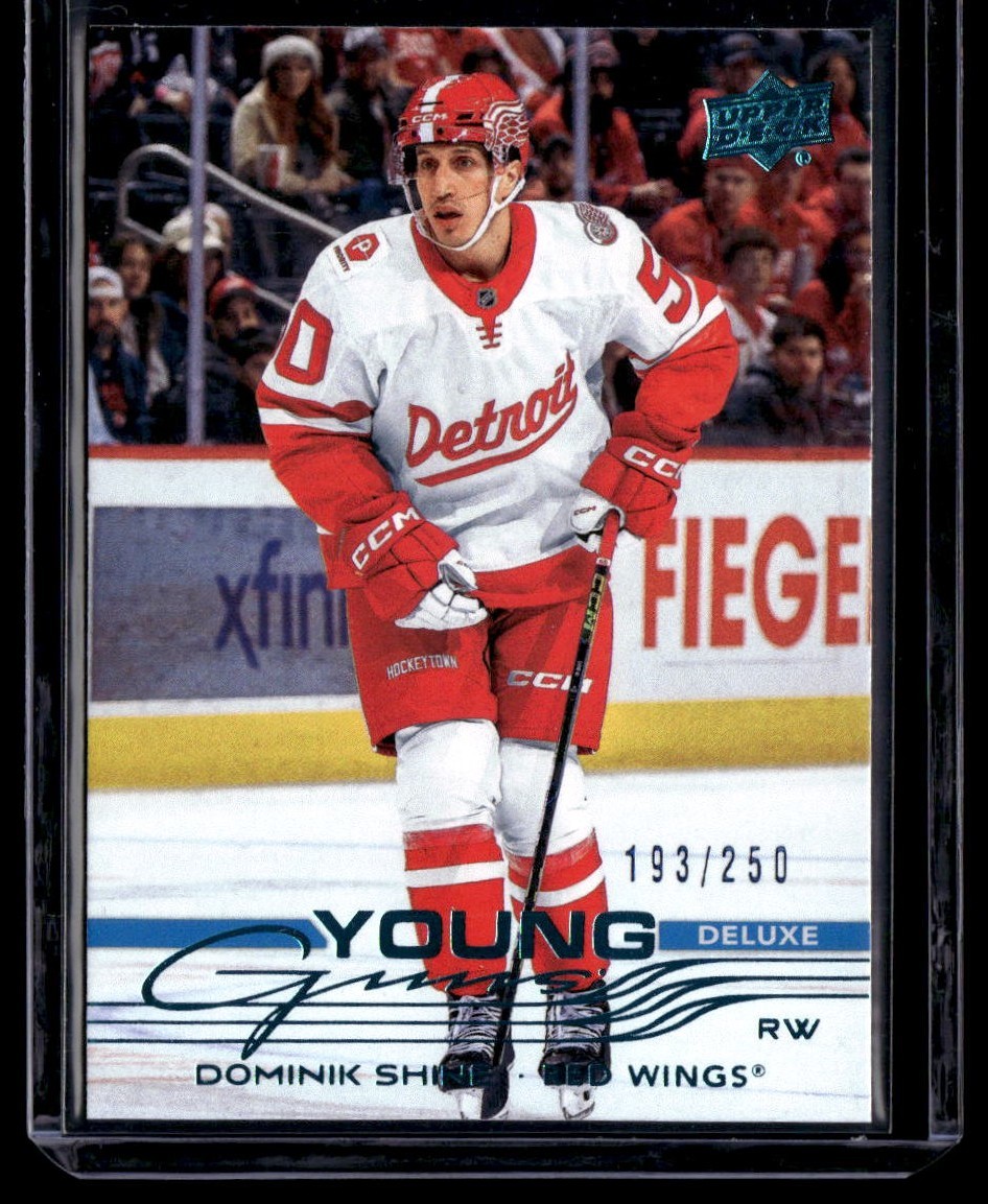 2025-26 Upper Deck HOCKEY Series 1 Young Guns Dominik Shine #234 Deluxe 193/250
