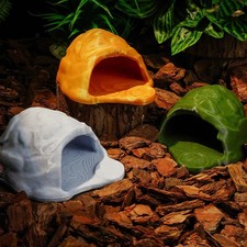 Reptile Food Bowl Practical Reptile Cave Hideout for Snake Gecko Tortoise