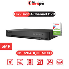 Hikvision iDS-7204HQHI-M1/XT 4-Channel AcuSense DVR | AI Motion Detection