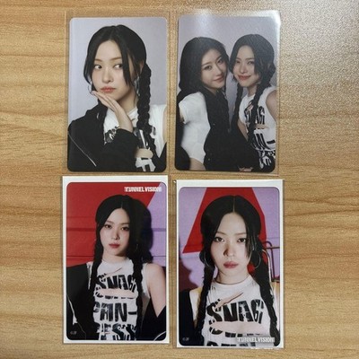 ITZY Ryujin Tunnel Vision TNVS Offline Lottery Photocard Set 4PC
